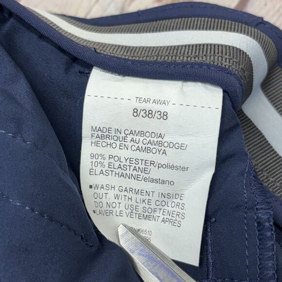 Under Armour Women UA Drive Golf Pants Size 8 Blue Performance C060 -8 - Picture 11 of 16